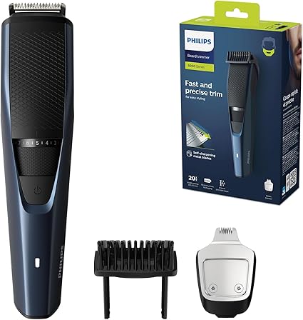 Detalle de Philips BT3238/15 Recortadora de Barba Serie 3000 Azul 💈