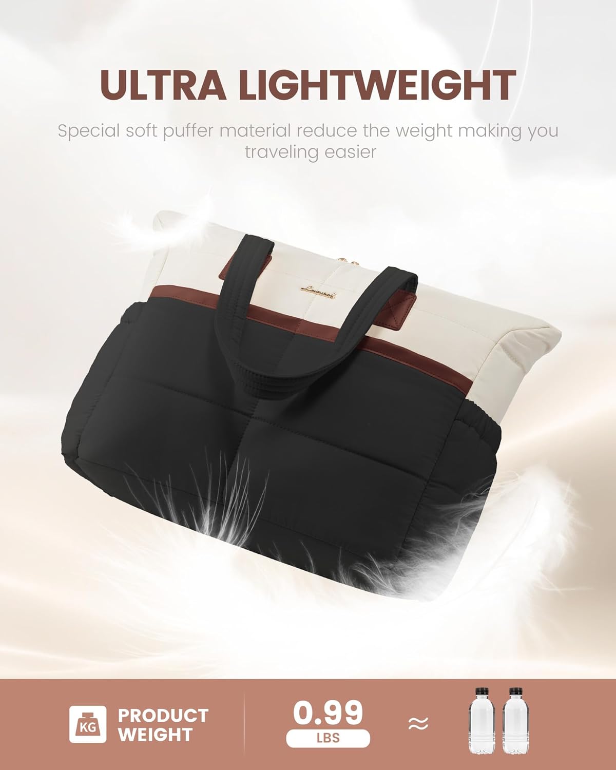 Detalle 2 de LOVEVOOK Shopper Laptoptasche für 15,6 Zoll