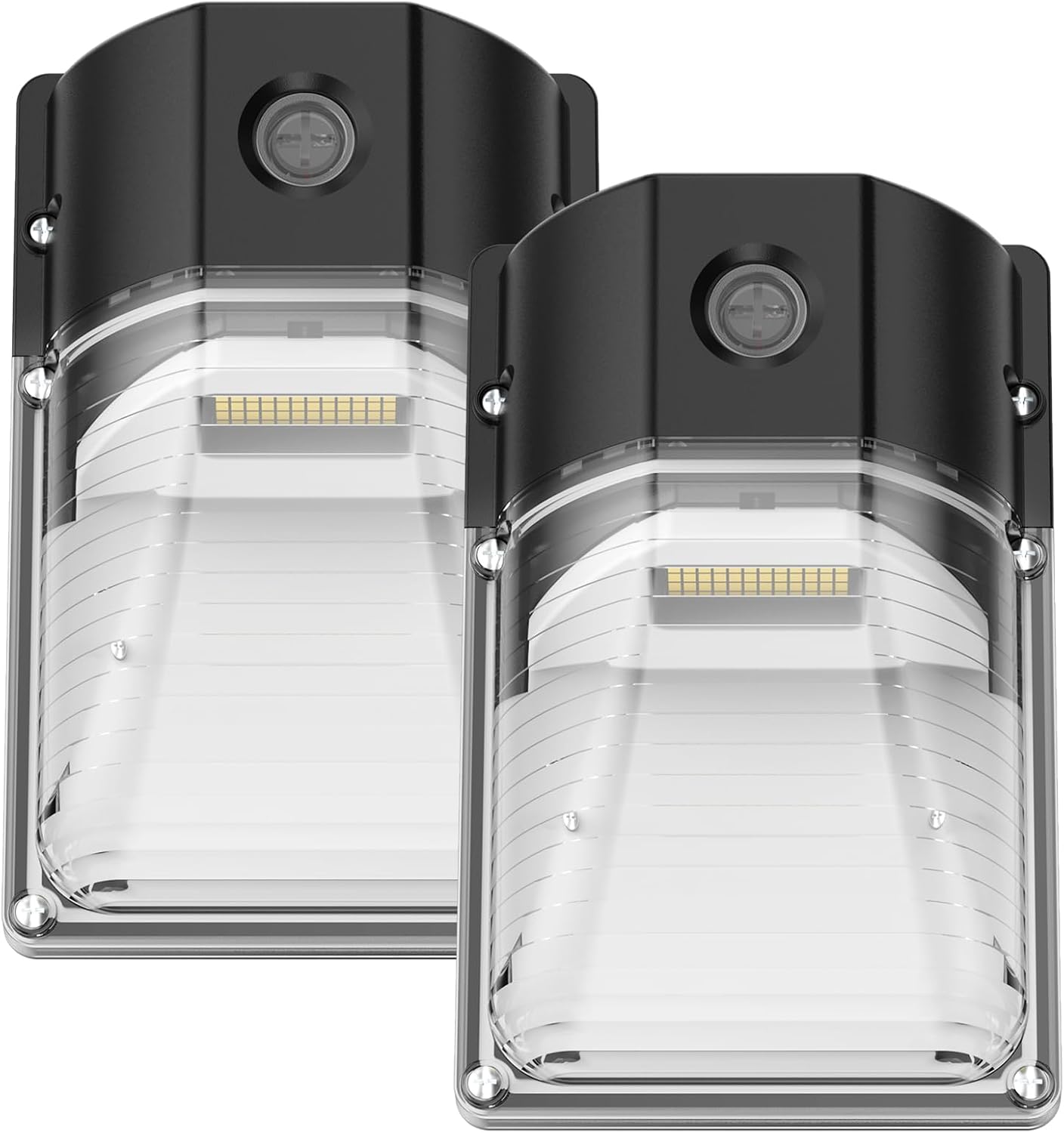 Detalle de G GJIA L231030 30W LED Wall Pack Lights, 5000K, 3,600 Lumens, 2-Pack