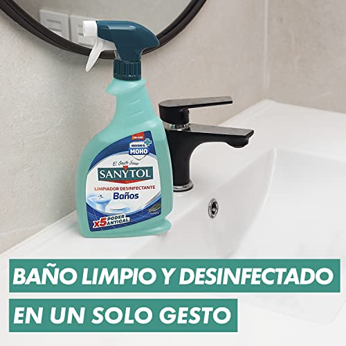 Detalle de Sanytol Limpiador Antical Eucalipto - Pack 4 x 750 ML