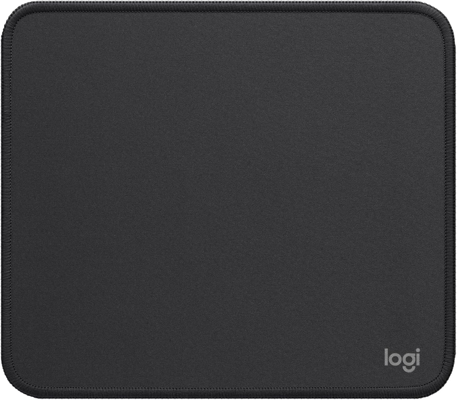 Detalle de Logitech Studio Series mouse pad with anti-slip rubber base (Grey)