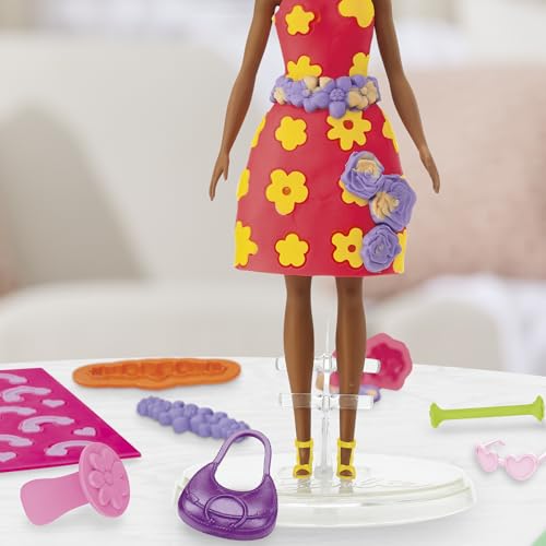 Detalle 2 de Play-Doh Barbie Pack Accesorios Flores y Rosas