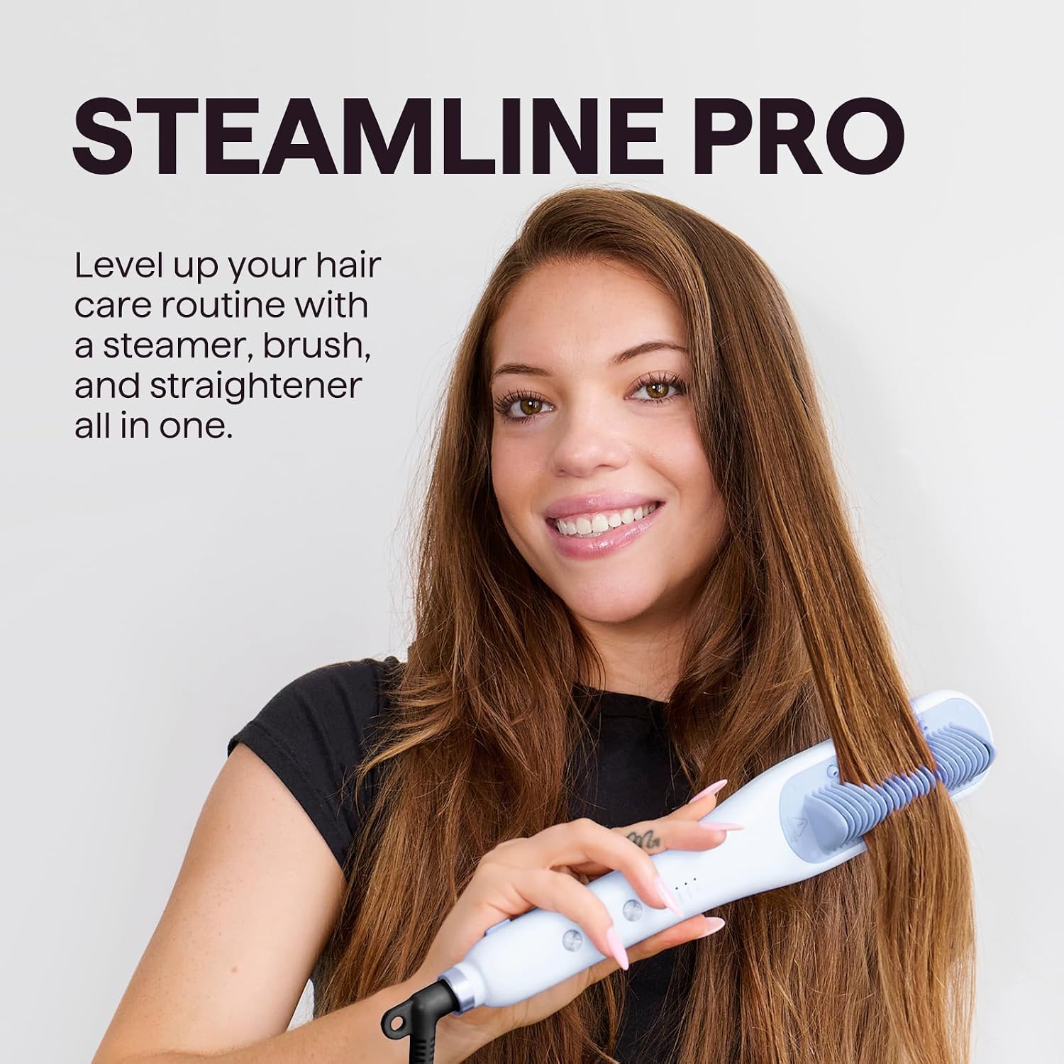 Detalle 2 de Wavytalk Steamline Pro 3-in-1 Steam Hair Straightening Brush