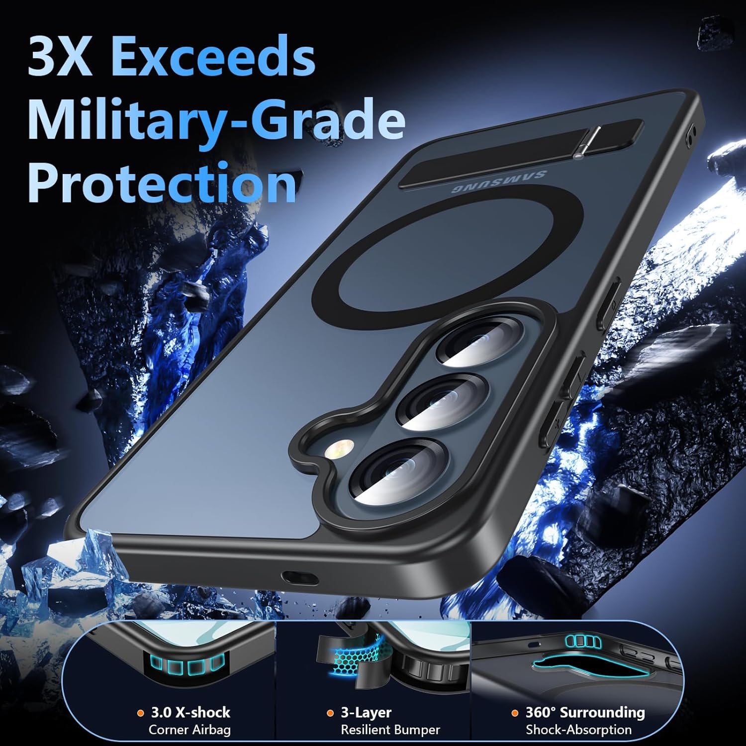 Detalle 2 de Hensinple Samsung S26 case 6.3 inch