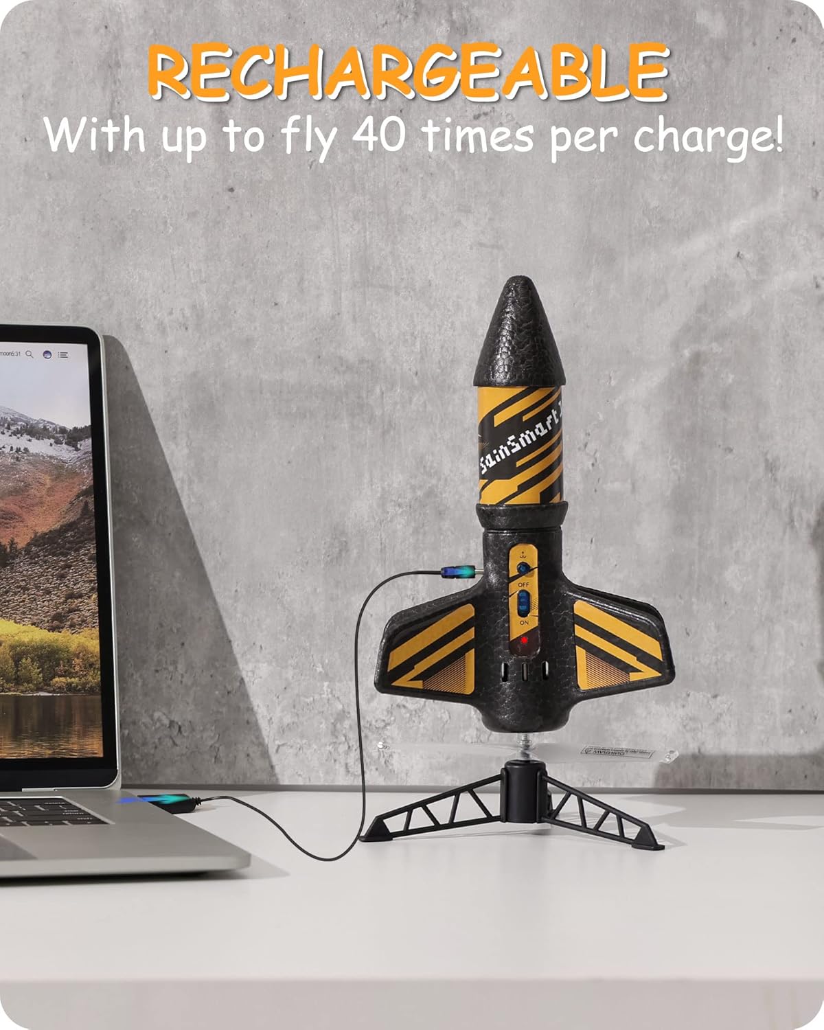 Thumbnail 4 de SainSmart Jr. Rakete Spielzeug 61 m Starthöhe 🚀