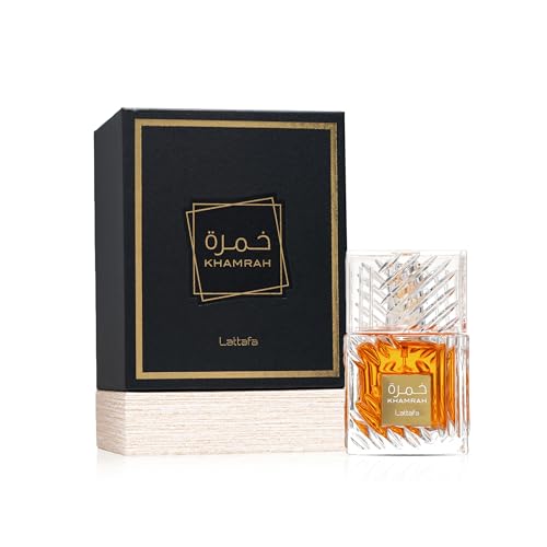 Detalle de Lattafa Khamrah Eau De Parfum 100 ml – oriental gourmand, unisex