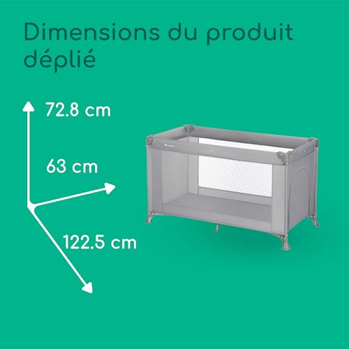 Thumbnail 6 de Bebeconfort Sweet Dreams : Lit parapluie bébé 0–3 ans, ouverture latérale et matelas spacieux