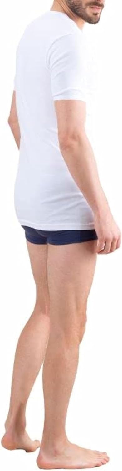 Thumbnail 1 de Eminence - T-shirt Col V pour Homme en Côte Fine 100% Coton Peigné, Sans Couture Côté, Invisible Sous Chemise