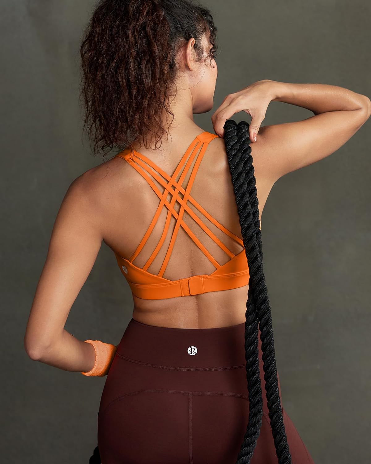 Detalle 1 de RUNNING GIRL Sports Bra with Hook Closure