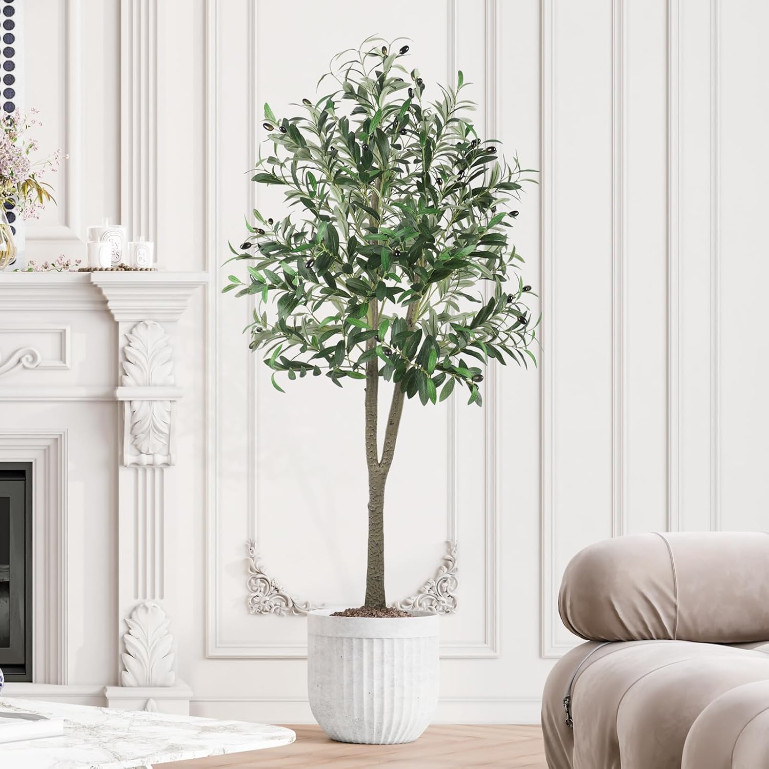 Thumbnail 4 de YOLEO 5FT Artificial Olive Tree 150cm