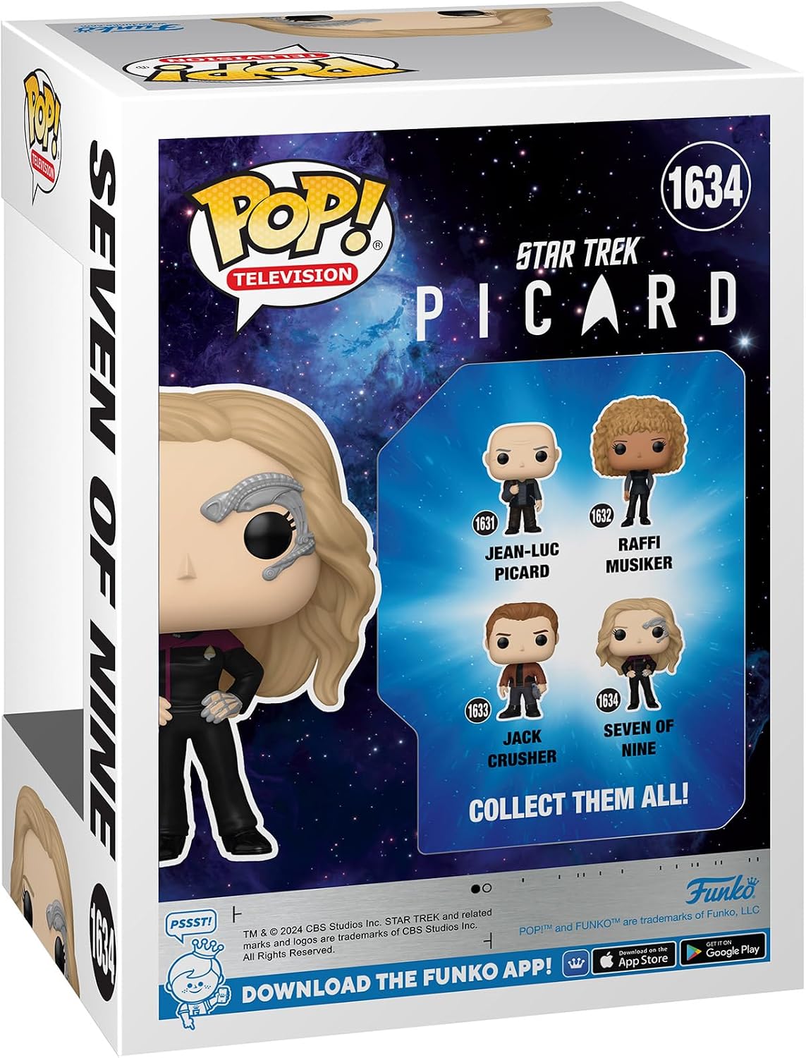 Thumbnail 2 de Funko Pop! TV『Star Trek: Picard』セブン・オブ・ナイン ビニールフィギュア