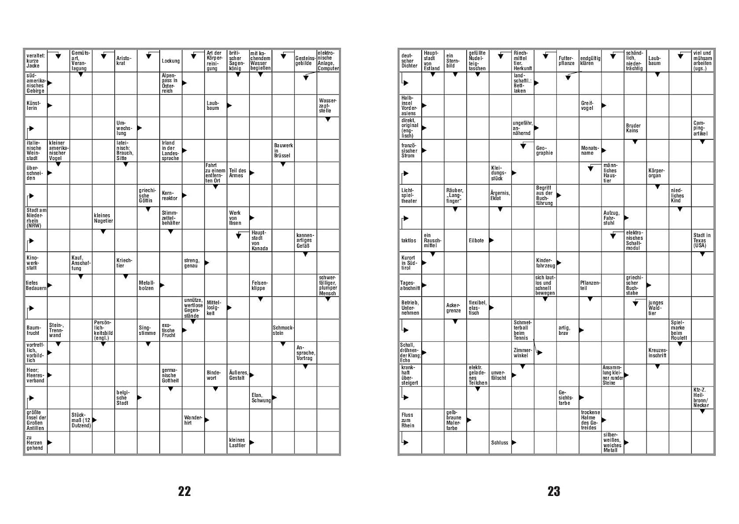 Detalle 1 de Korsordsbok, band 3 – över 280 korsord på tyska för vuxna