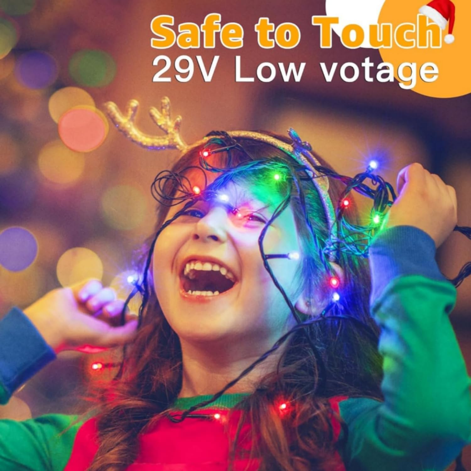 Detalle 2 de Mresove Christmas string lights, 336 ft