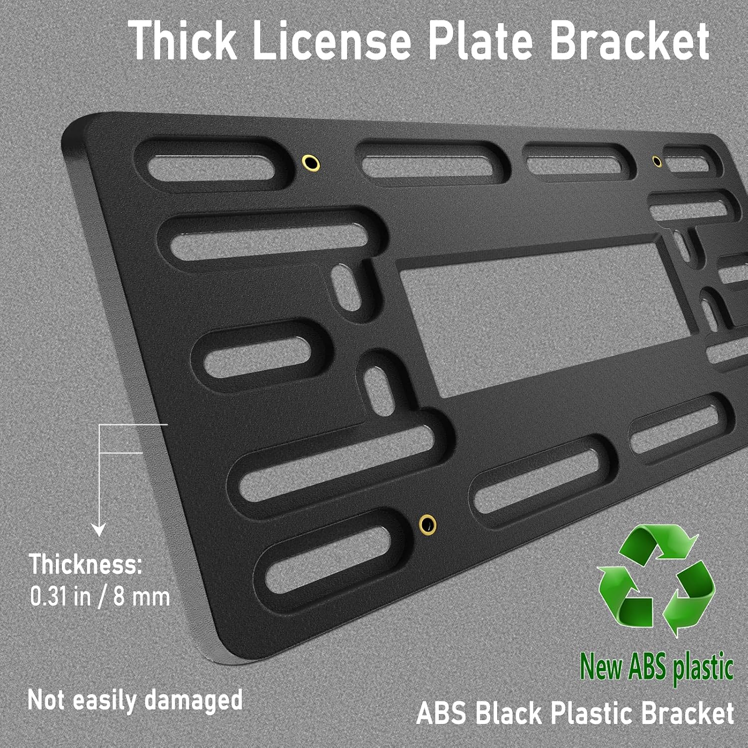 Detalle 1 de BGGTMO License Plate Bracket Holder 6x12