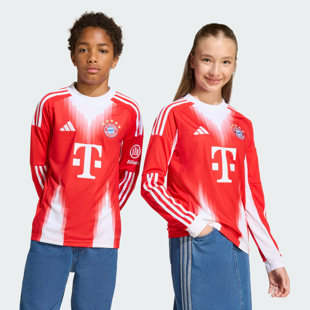 Detalle de Adidas Camiseta manga larga FC Bayern 25/26 – Primera equipación