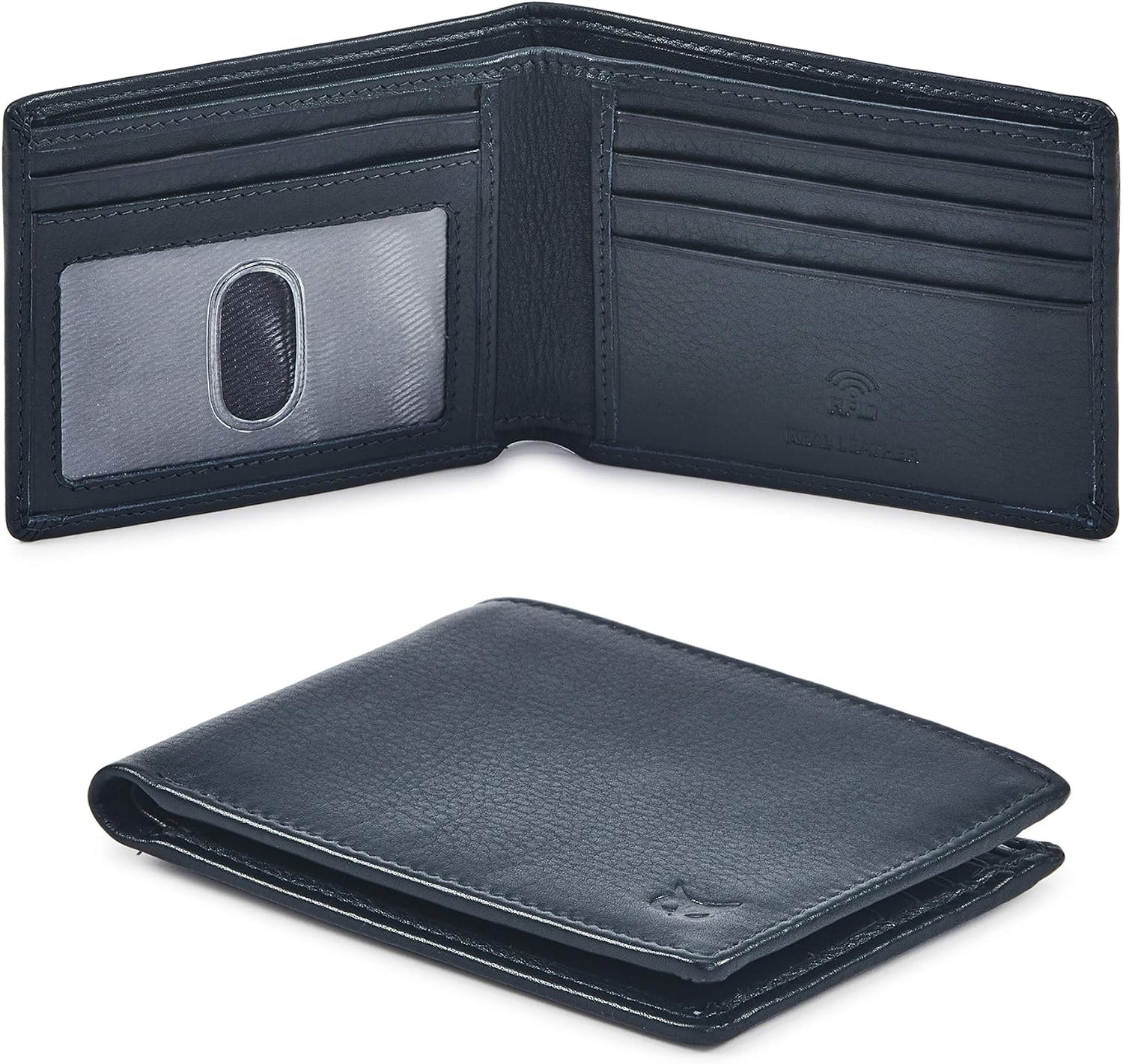 Detalle 2 de Crazy Horse Leather Bifold Wallet