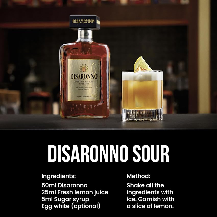 Detalle de Disaronno Licor Amaretto Italiano 🍒 1L