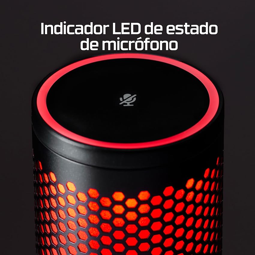 Thumbnail 4 de HyperX Quadcast 2 Frost — micrófono USB para streaming 🎤