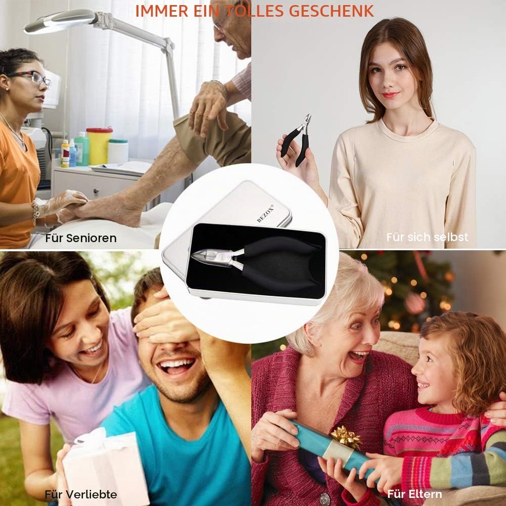 Thumbnail 6 de BEZOX Nagelschere für tief eingewachsene Fußnägel – Edelstahl 1 Stück