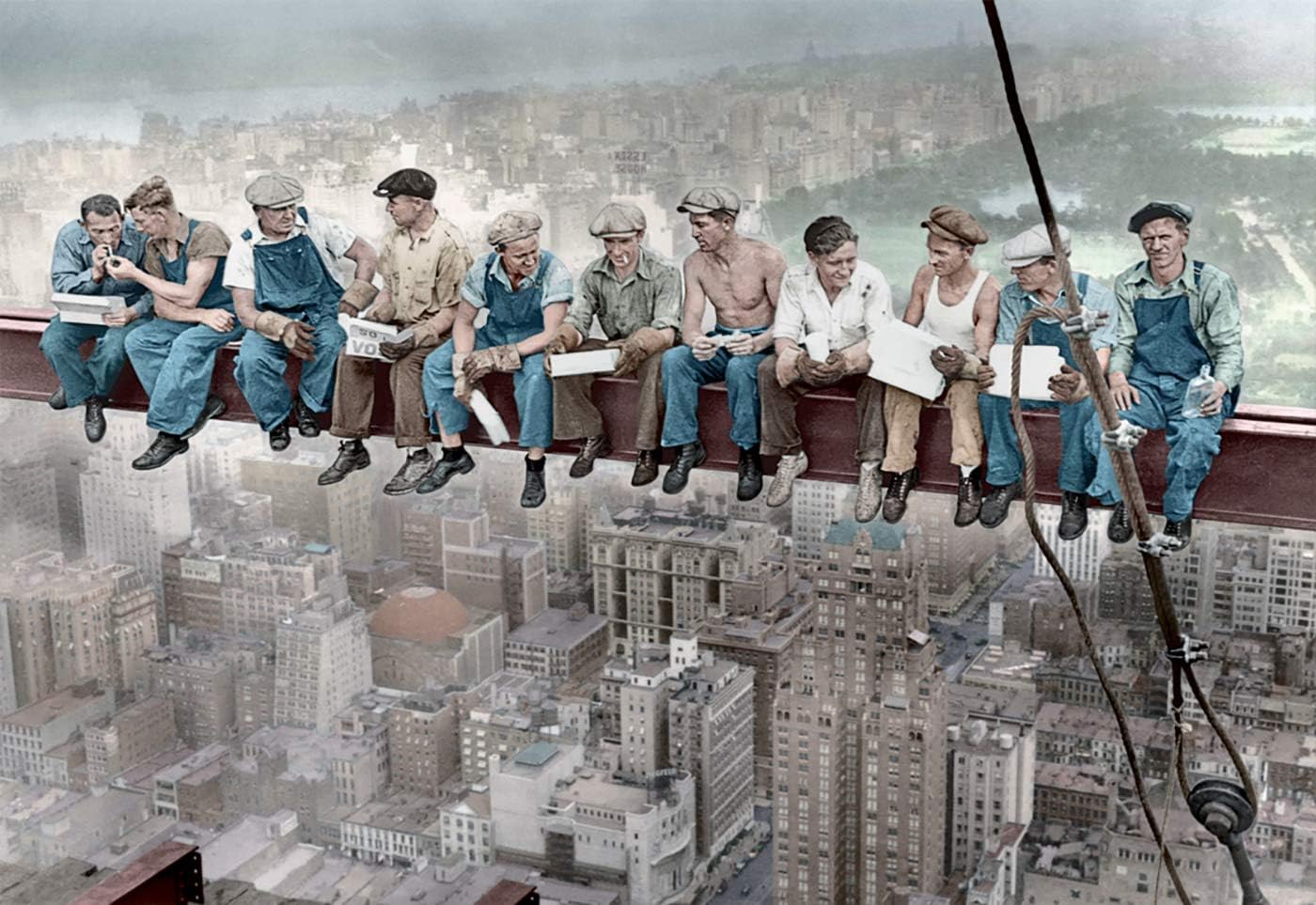 Thumbnail 1 de Puzzle Educa Déjeuner à New York – 1500 pièces (à partir de 14 ans), 85 x 60 cm une fois assemblé