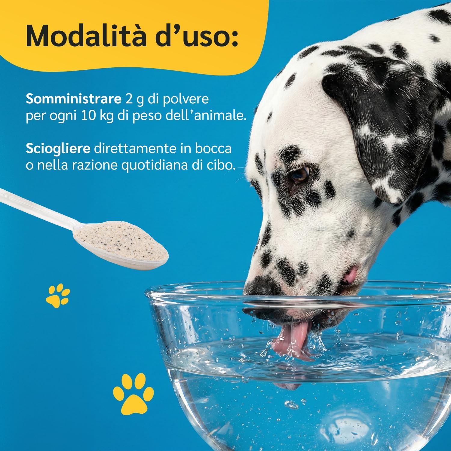 Thumbnail 4 de amusi Dentifricio per cani in polvere 60 g con Ascophyllum nodosum e menta