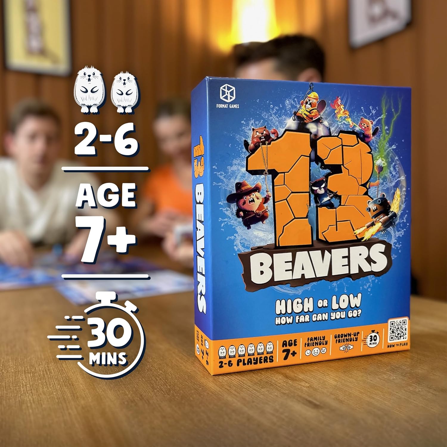 Detalle 2 de 13 Beavers: River Adventure Board Game for 2–6 Players 🎲