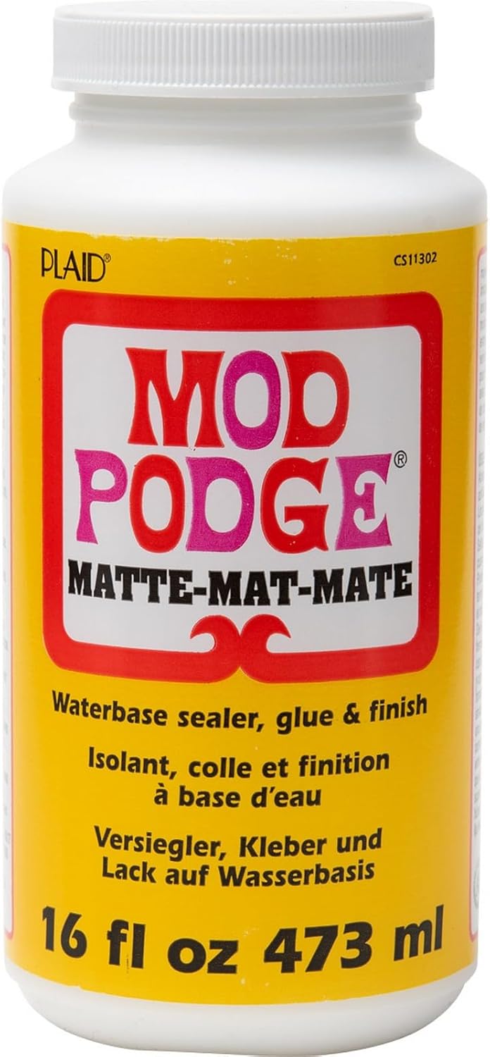 Imagen de Mod Podge Isolant et finition à base d'eau – Multicolore, 473 ml en OfertitasTOP