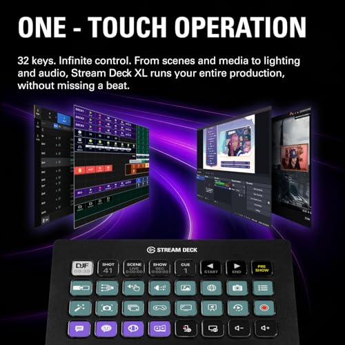 Thumbnail 3 de Elgato Stream Deck XL Advanced Studio Controller, 32 Keys