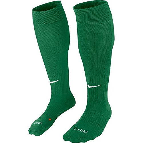 Detalle de Nike Mixte Classic 2 Chaussettes Multicolore Pine Green White – Large EU