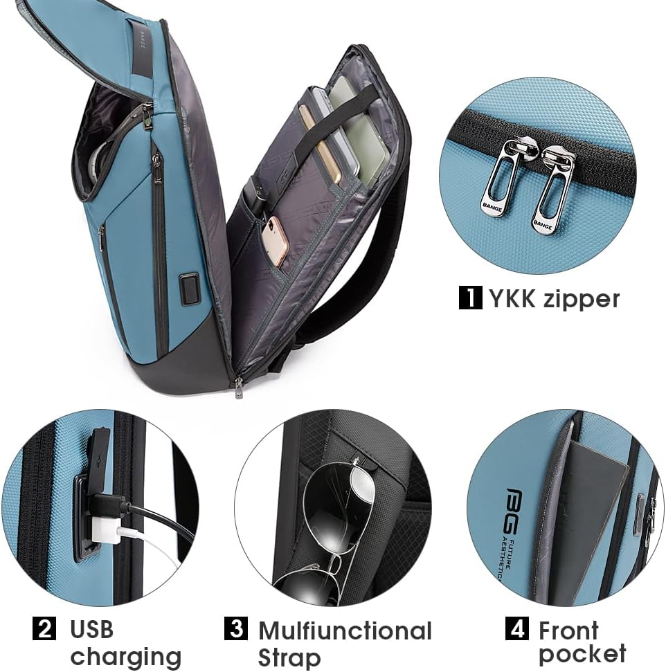 Thumbnail 3 de BANGE Business Smart Backpack 15.6 Inch