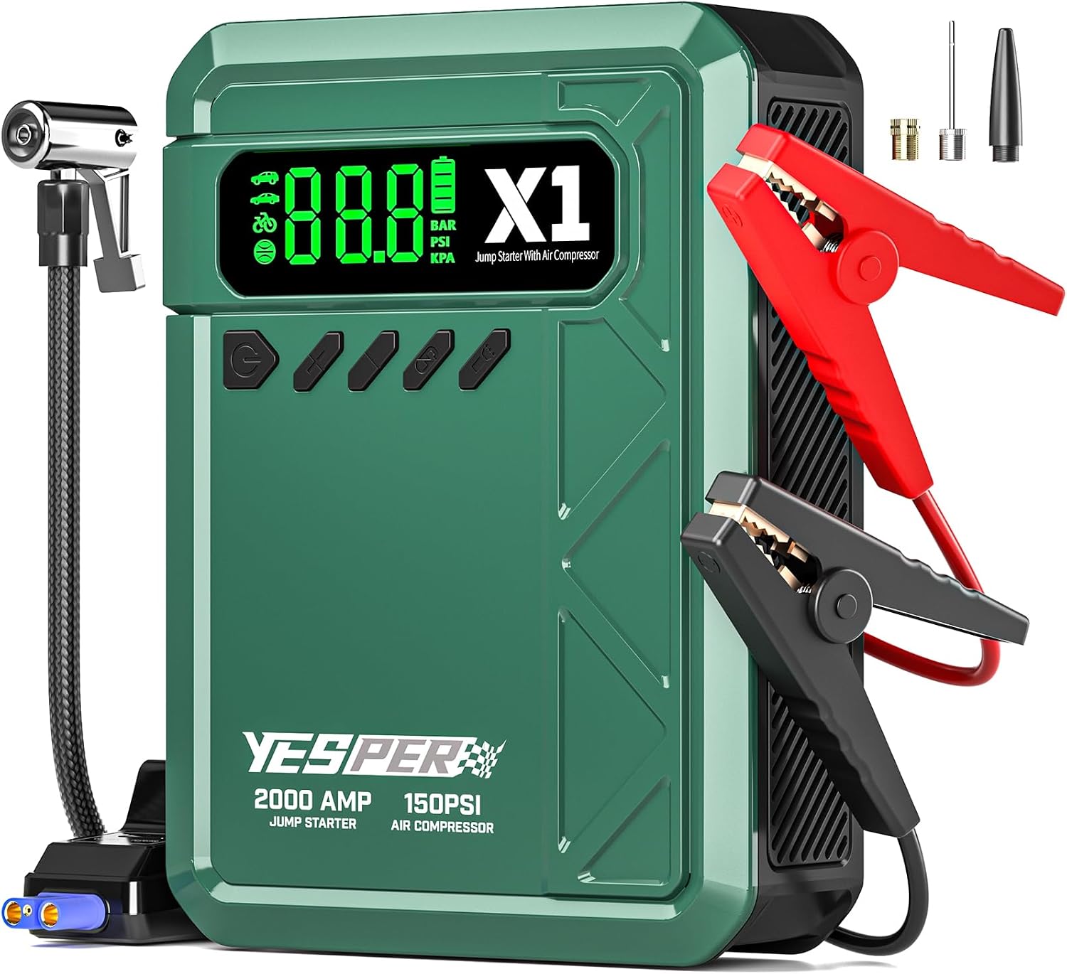 Detalle de YESPER Car Jump Starter, 2000A
