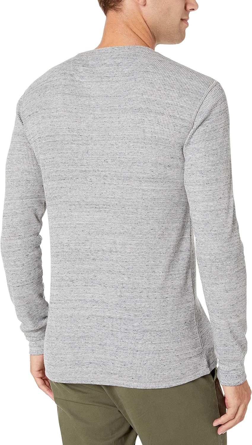 Thumbnail 4 de Amazon Essentials Herren Langarm-Waffel-Henley mit schmaler Passform – bequem für Alltag & Layering