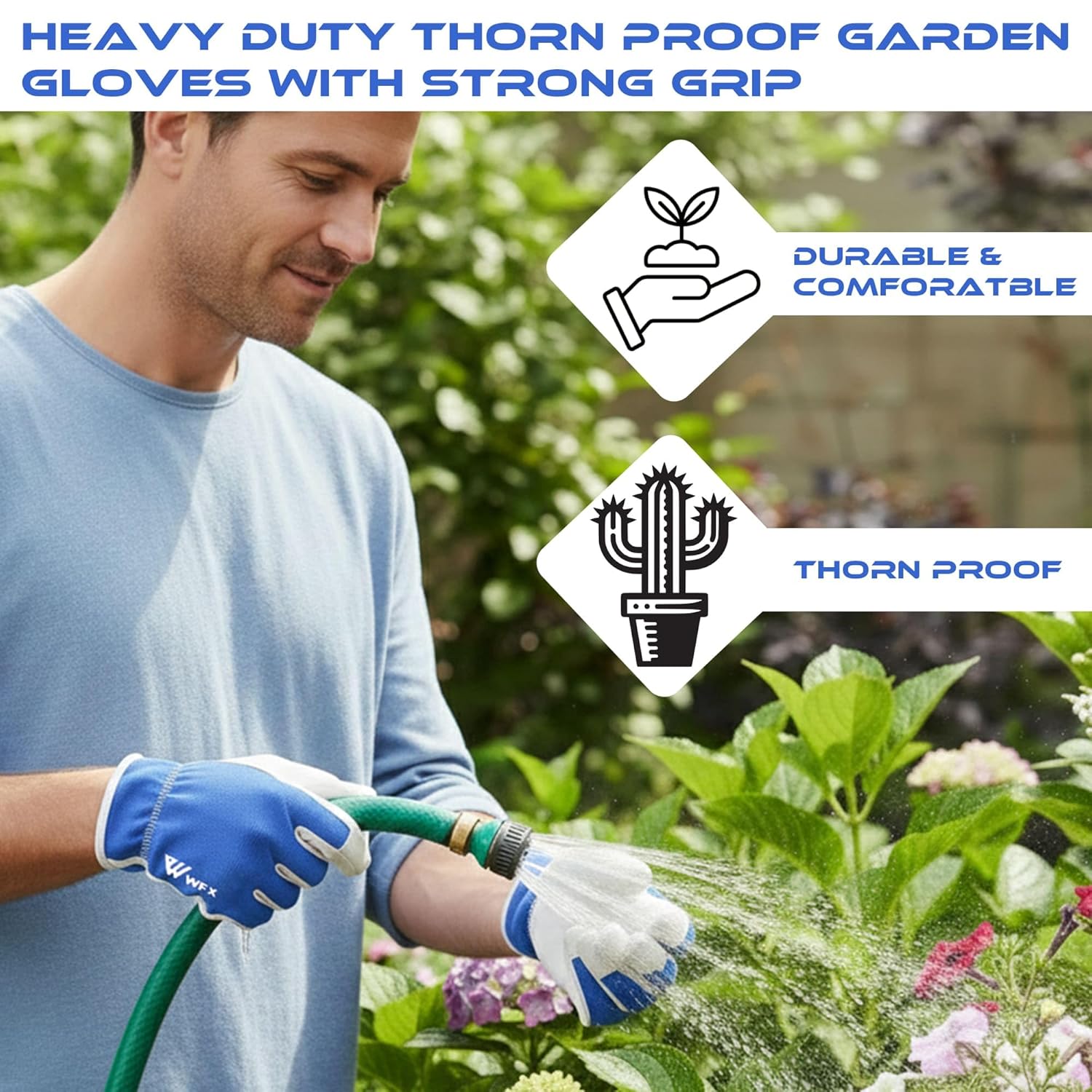 Thumbnail 6 de WFX Guantes de jardinería cuero L