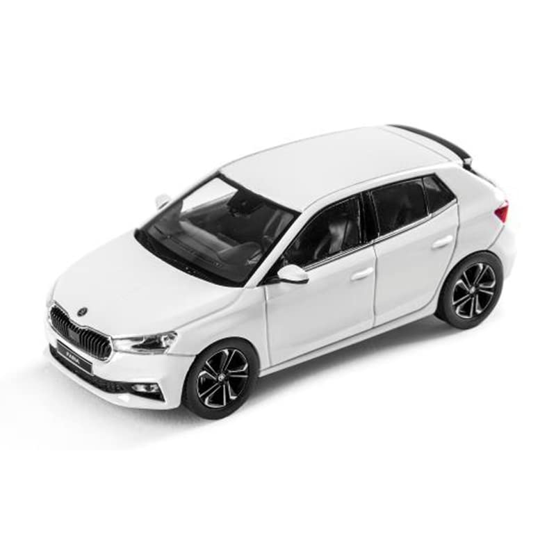Detalle de Skoda 6VA099300S9R – miniatura Fabii A07 1:43, biała