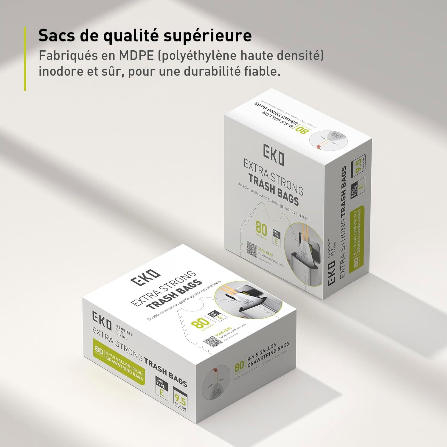 Thumbnail 5 de EKO Easy-Dispense 80 sacs poubelle đź—‘