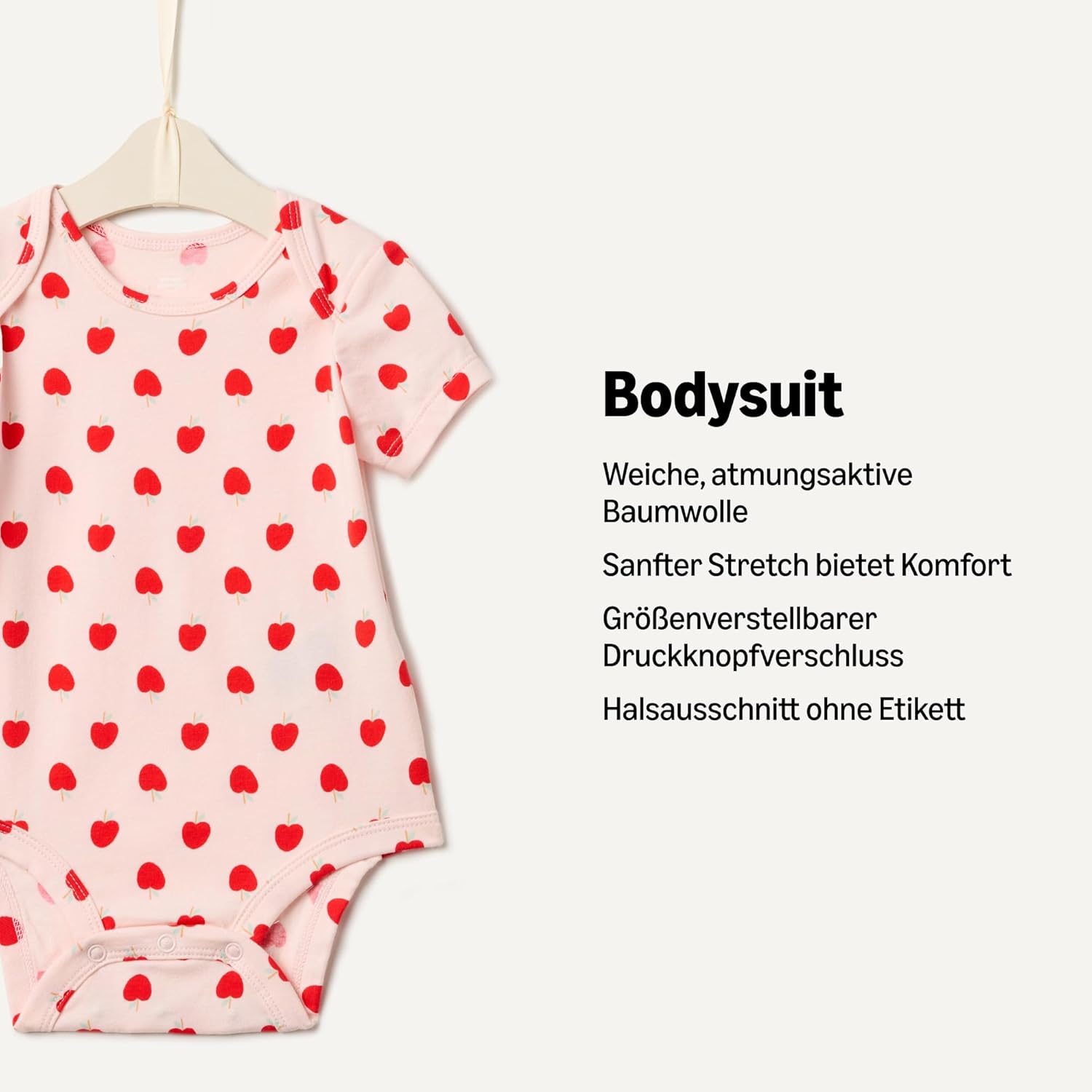 Thumbnail 1 de Amazon Essentials x Sofia Grainge Unisex Baby Kurzarm-Bodysuit (3er-Pack) mit Rundhalsausschnitt