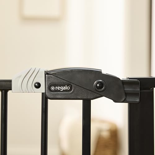 Detalle de Regalo Safety 91.4cm Extra Tall Baby Gate for Doorways & Bottom of Stairs