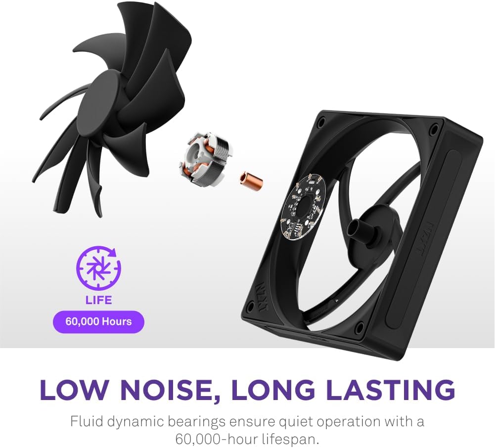 Thumbnail 4 de NZXT PC case fan 120mm