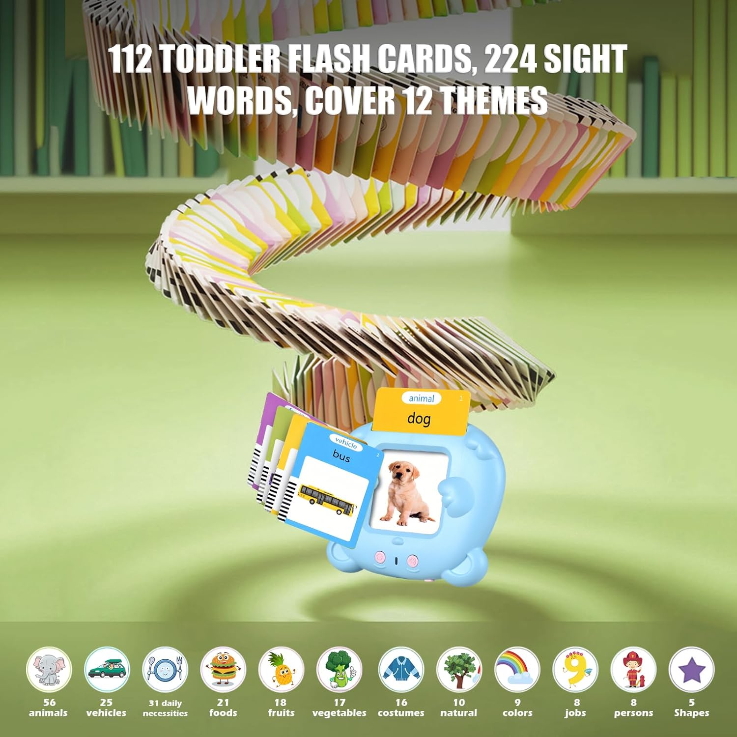 Thumbnail 2 de Talking Flash Cards for Toddlers 2-6