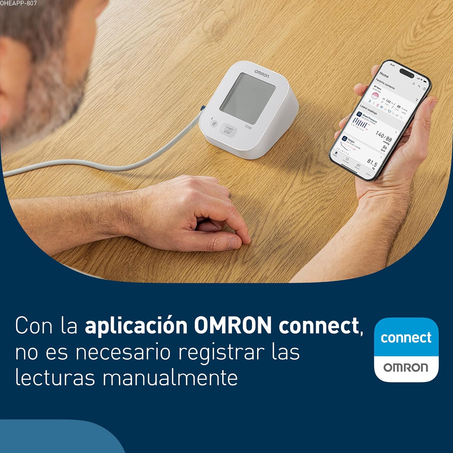 Thumbnail 1 de OMRON X2+ Connect tensiómetro 22-42 cm