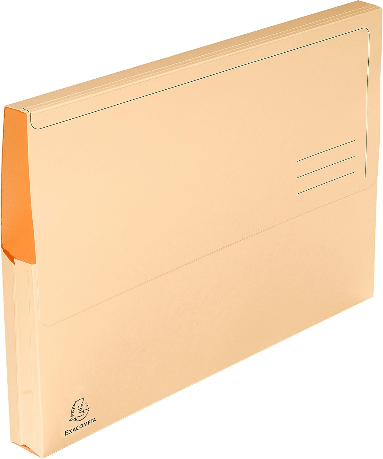 Thumbnail 1 de Exacompta 47870E – Paquet de 25 chemises Poche avec soufflet 32 mm, 210 g/m², 5 couleurs pastel (A4 24 x 32 cm)