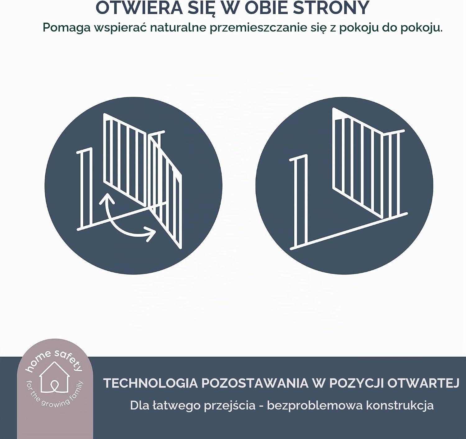 Detalle 2 de Dreambaby Ava bardzo szeroka bramka zabezpieczająca z przedłużkami 9 i 18 cm