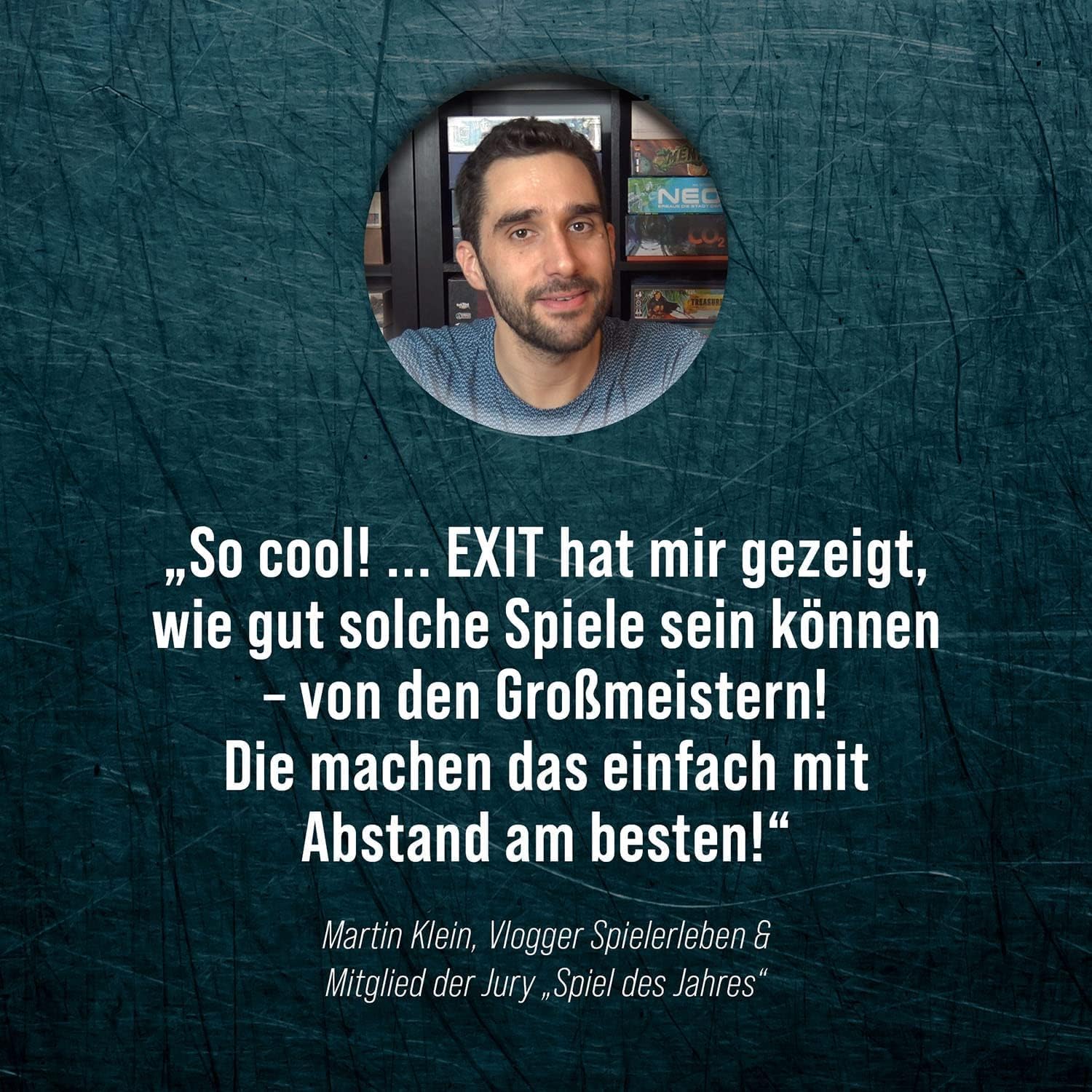 Detalle de KOSMOS EXIT – Das Spiel: Der Flug ins Ungewisse (Einsteiger) – Escape Room für 1–4 Spieler ab 10 Jahren
