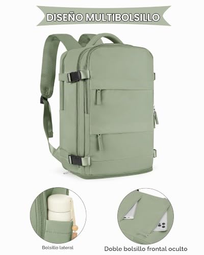 Thumbnail 5 de SZLX Mochila de Viaje Cabina 40x30x20 para mujer: versátil, organizada y apta para Ryanair