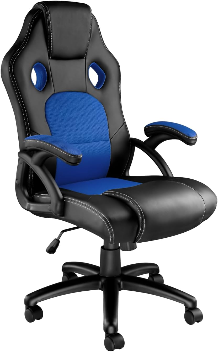 Detalle de tectake Silla Gamer Ergonómica ajustable