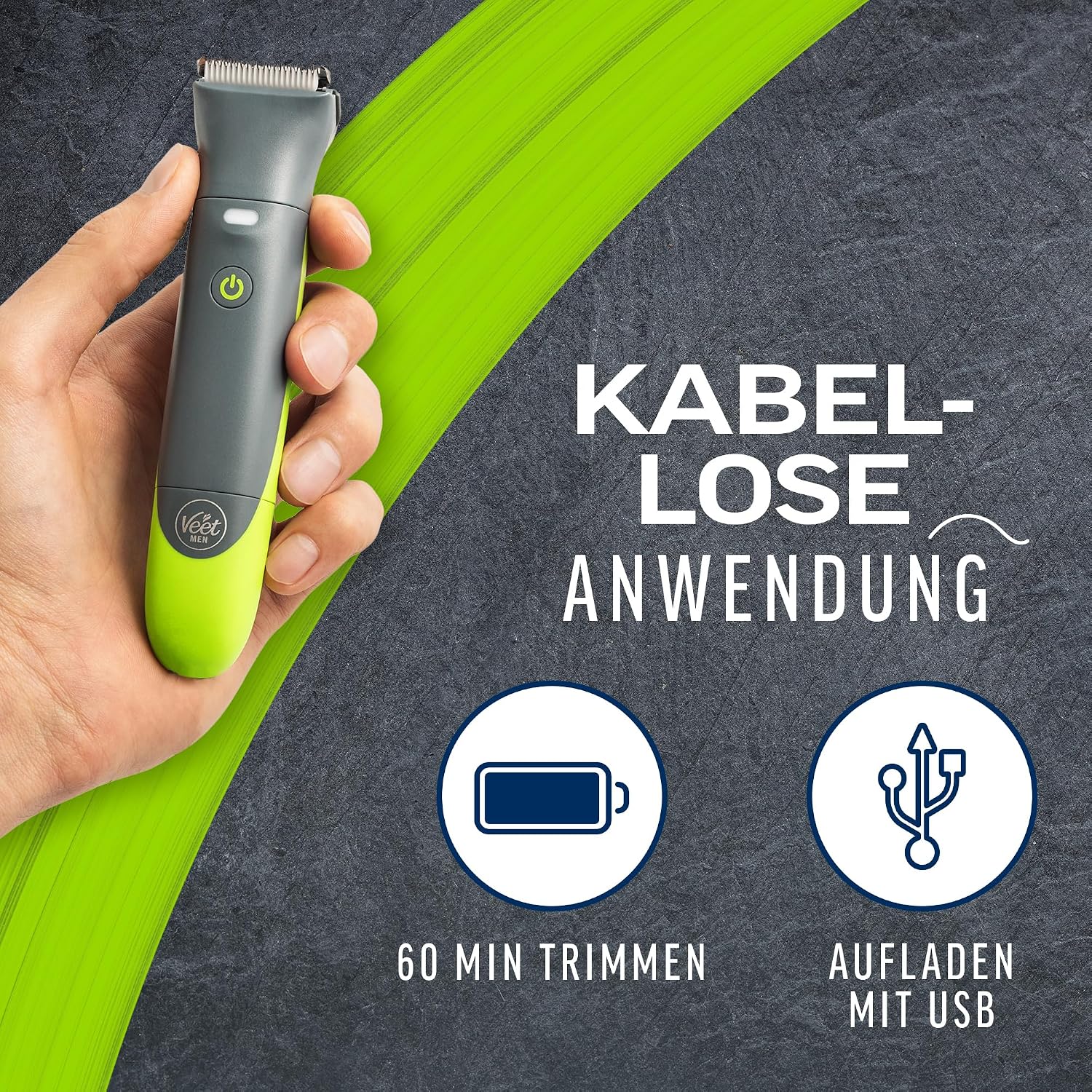 Thumbnail 6 de Veet Men Intimate Trimmer 60 Min Akku