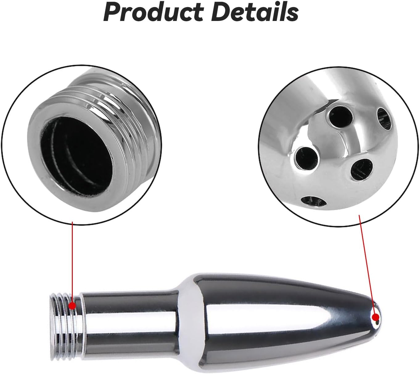 Thumbnail 3 de Duschschlauch Tiefenreinigungssystem für Einlaufdusche mit 59 Zoll Duschschlauch (Silber)