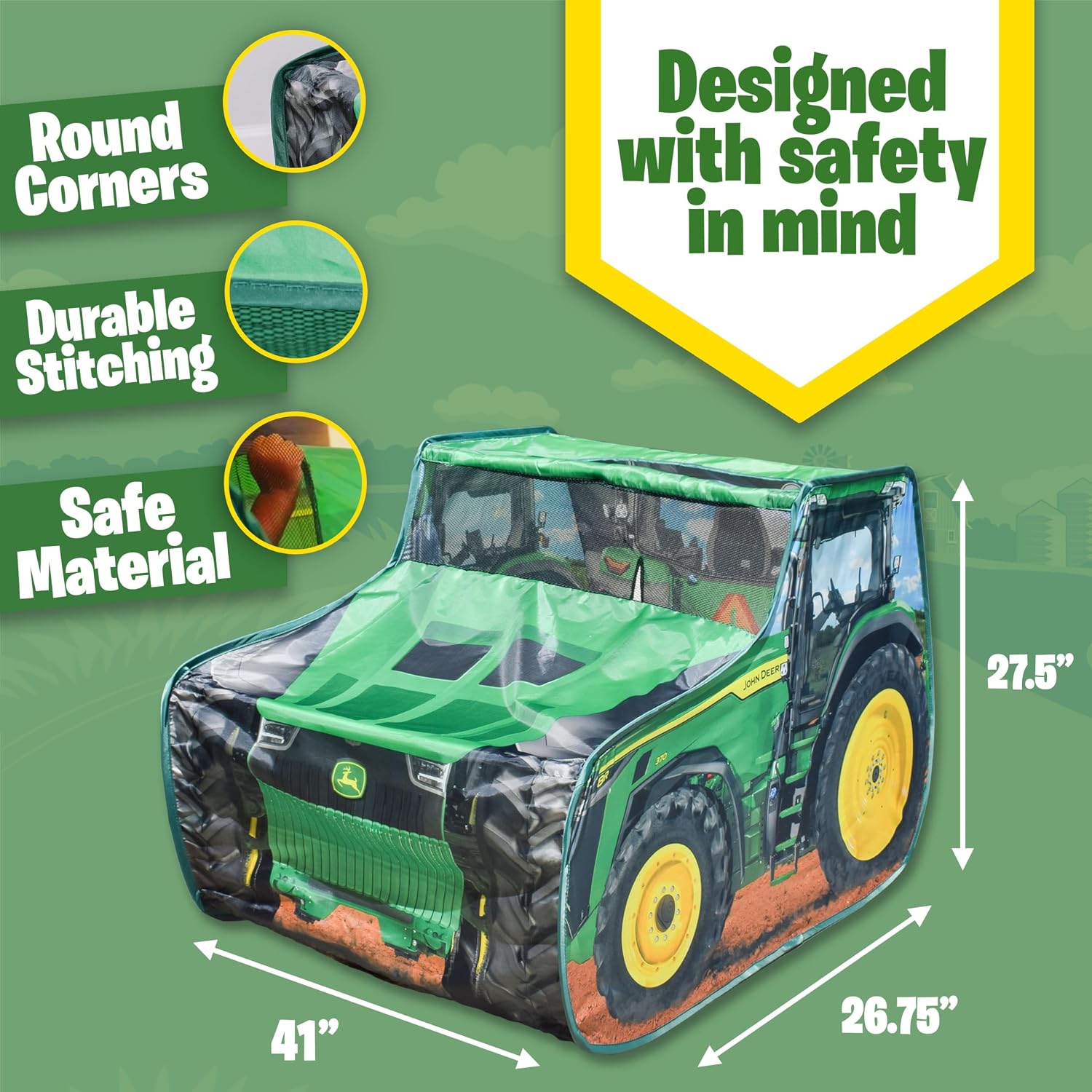 Thumbnail 5 de John Deere Pop-Up Play Tent