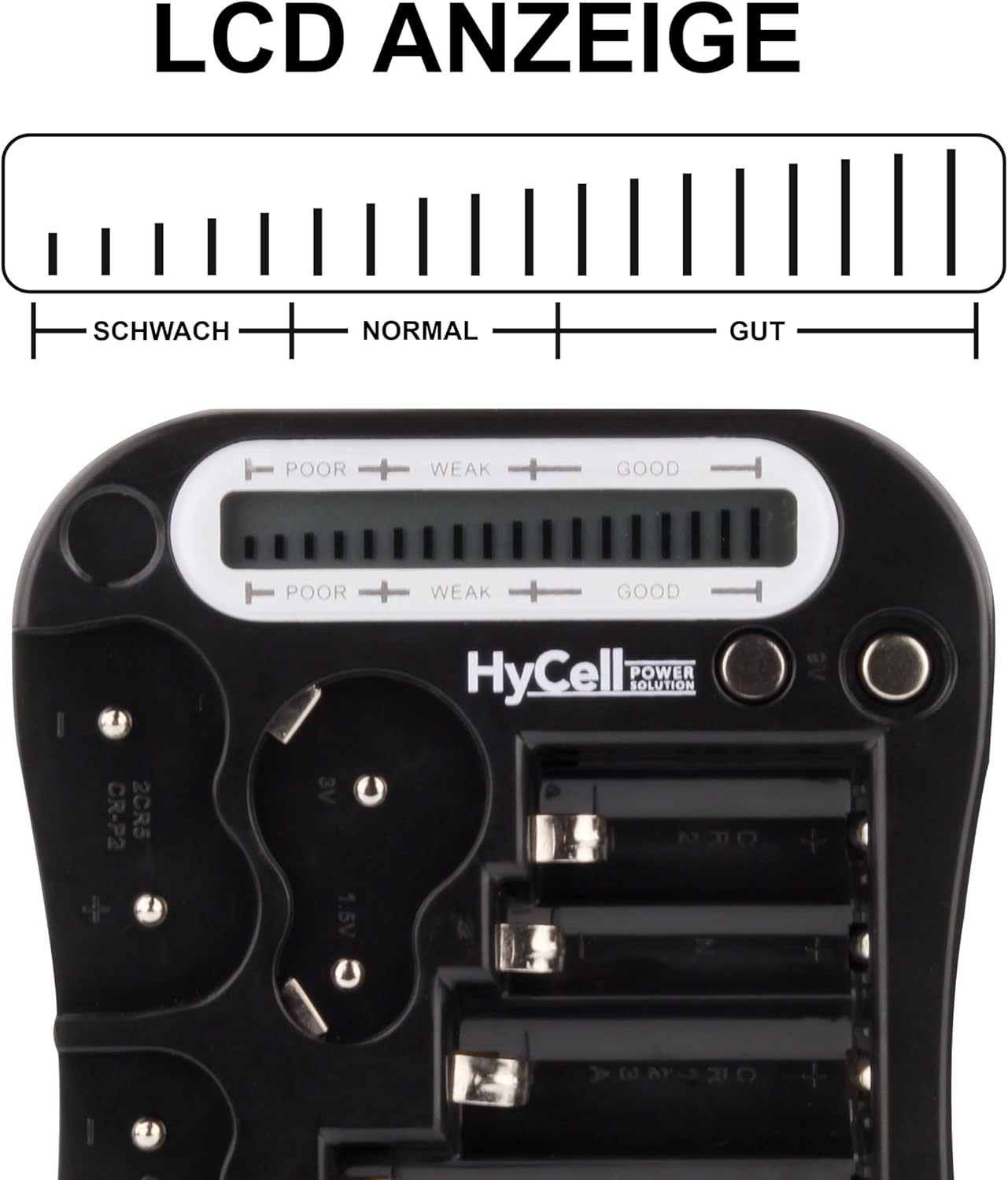 Thumbnail 4 de Ansmann HyCell Batterietester mit Akku-Anzeige