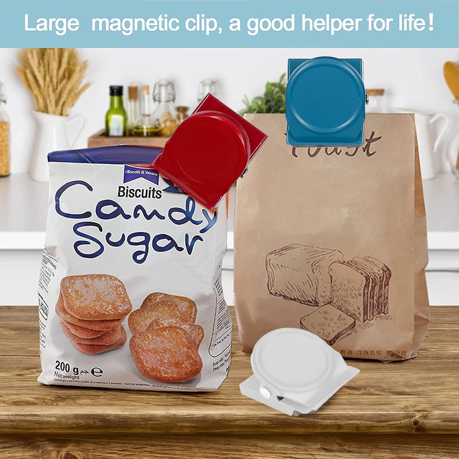 Thumbnail 4 de LUCTHY Fridge Magnets Clips – Strong Whiteboard Magnets Clips (12 colours, 9 colours variant)